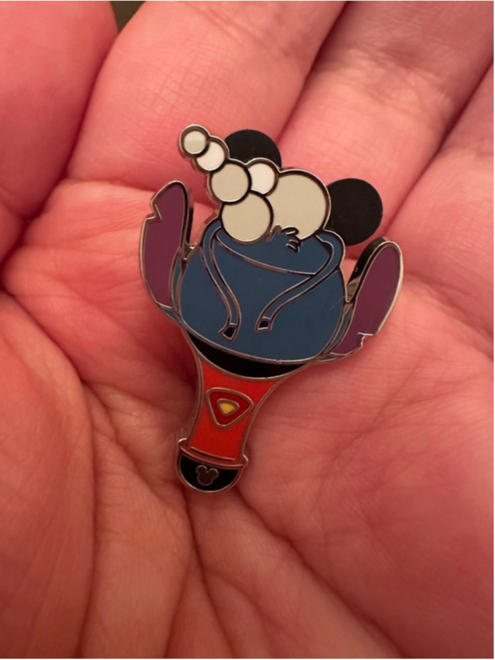 Disneyland Wave B Stitch Bubble Wand Hidden Disney Chaser Pin